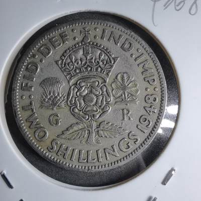 沼泽如烟--第890场 - 英国1948年2先令