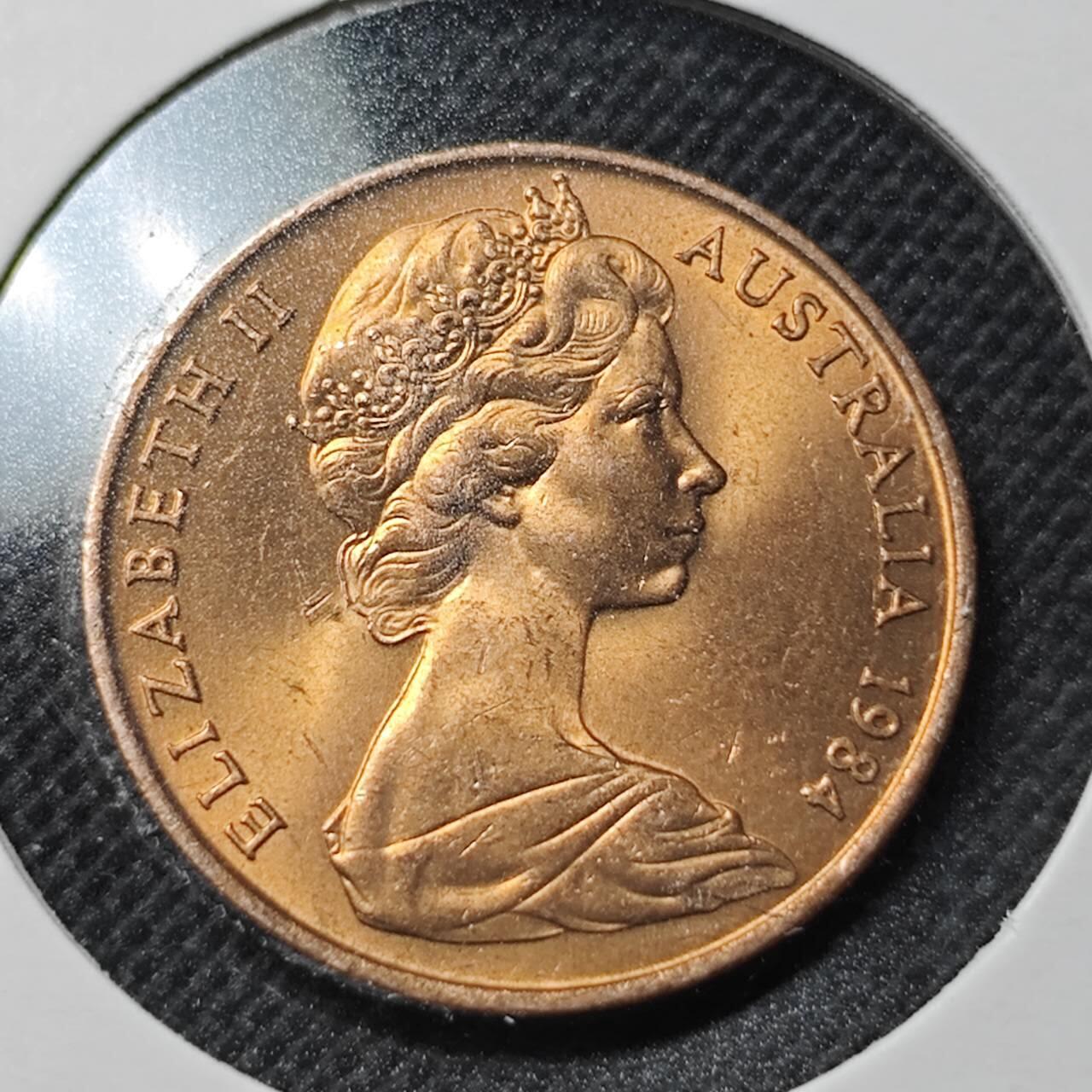 KK钱币收藏小铺  第364场  2月预留时间 周末发货  澳大利亚2分 好品