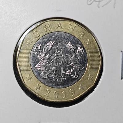 KK钱币收藏小铺  第364场  2月预留时间 周末发货 - 2019 加纳2塞地 少见