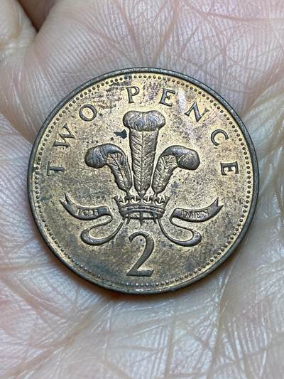 2025年第一百二十二场(总第一百四十八场）外国好品散币(免佣金) - 英国🇬🇧1999年2便士(伊丽莎白二世老年版)