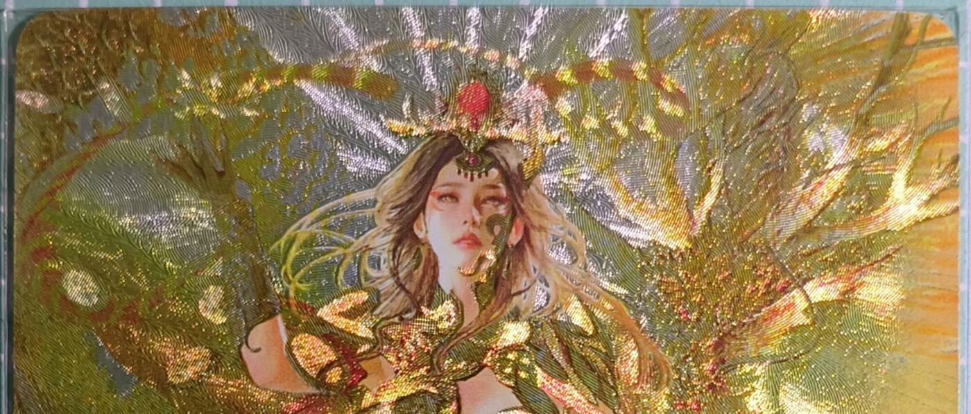 C先生卡牌 第15期 元集纪·刷子签·罐儿签·毒瘤签(持续收拍品中...) 【折光】焱卡文化×刷子《豪杰传》孙尚香(拿剑) 已绝版