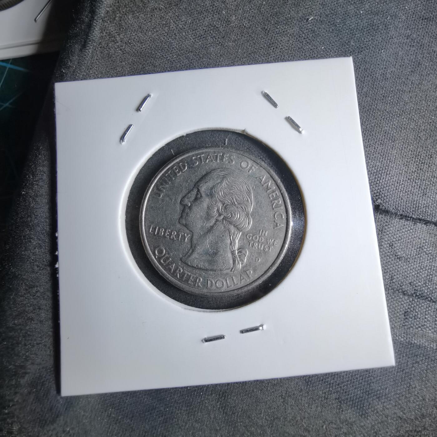 沼泽如烟--第890场 美国1999年25分纪念币