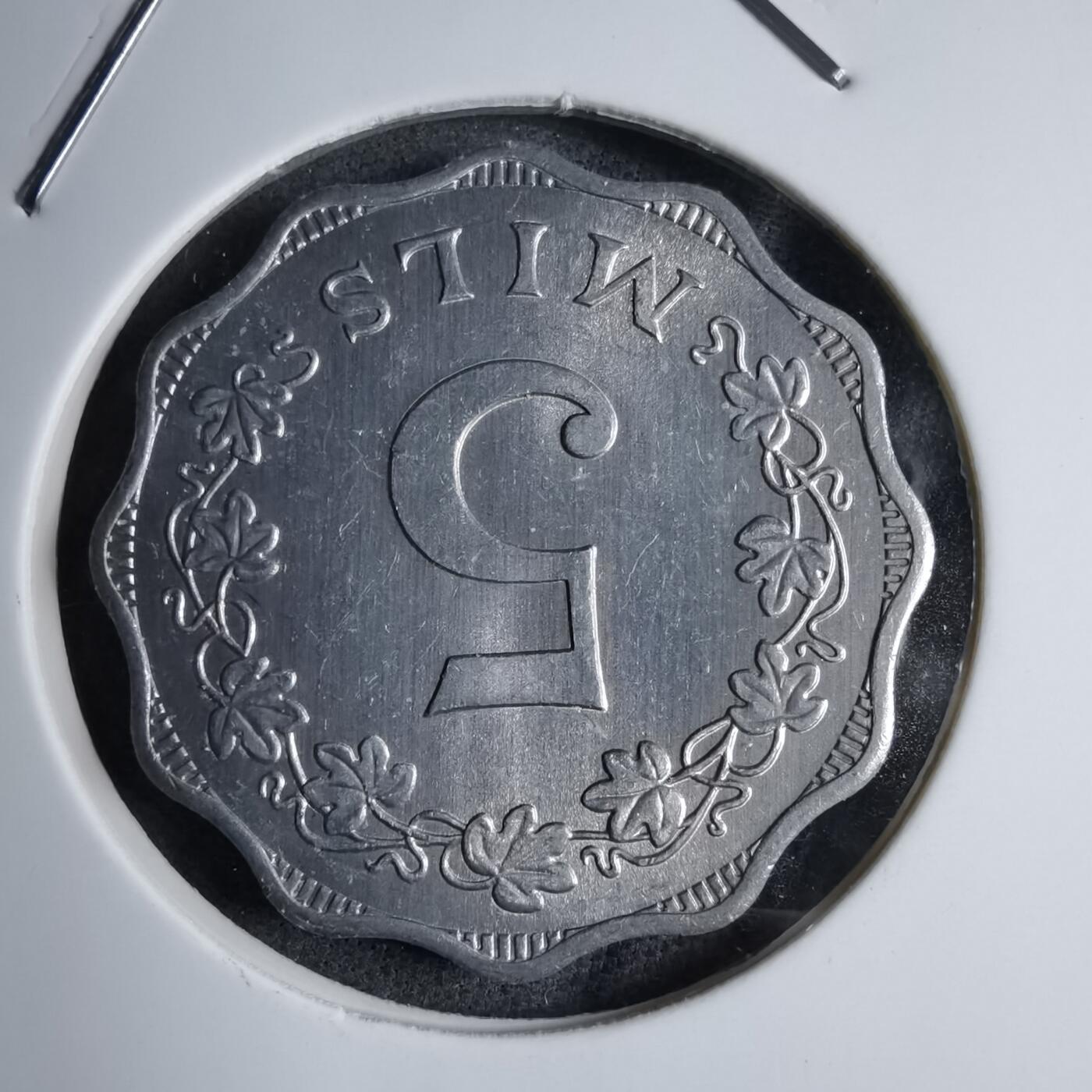 沼泽如烟--第890场 马耳他1972年5米尔