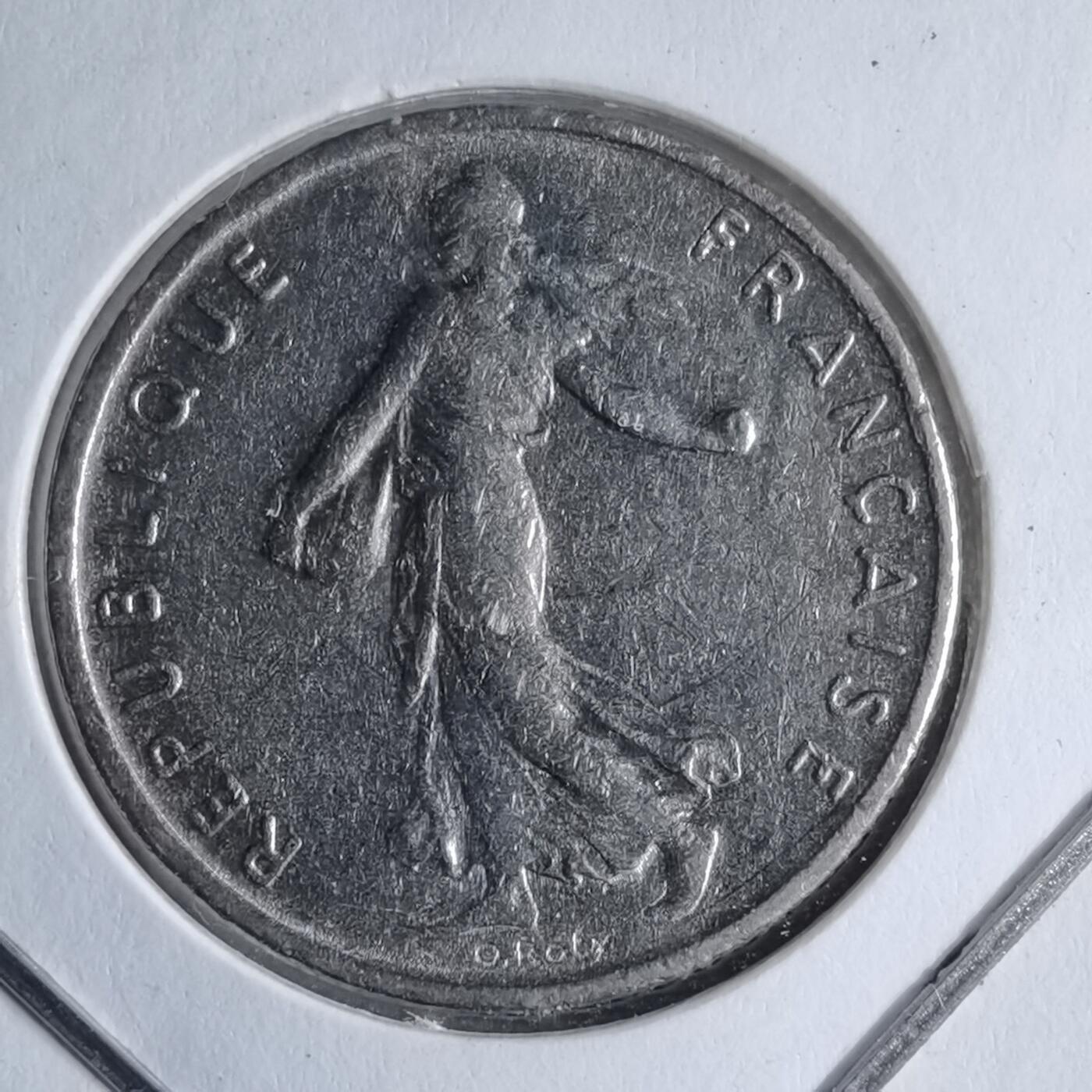 沼泽如烟--第890场 法国1966年二分之一法郎