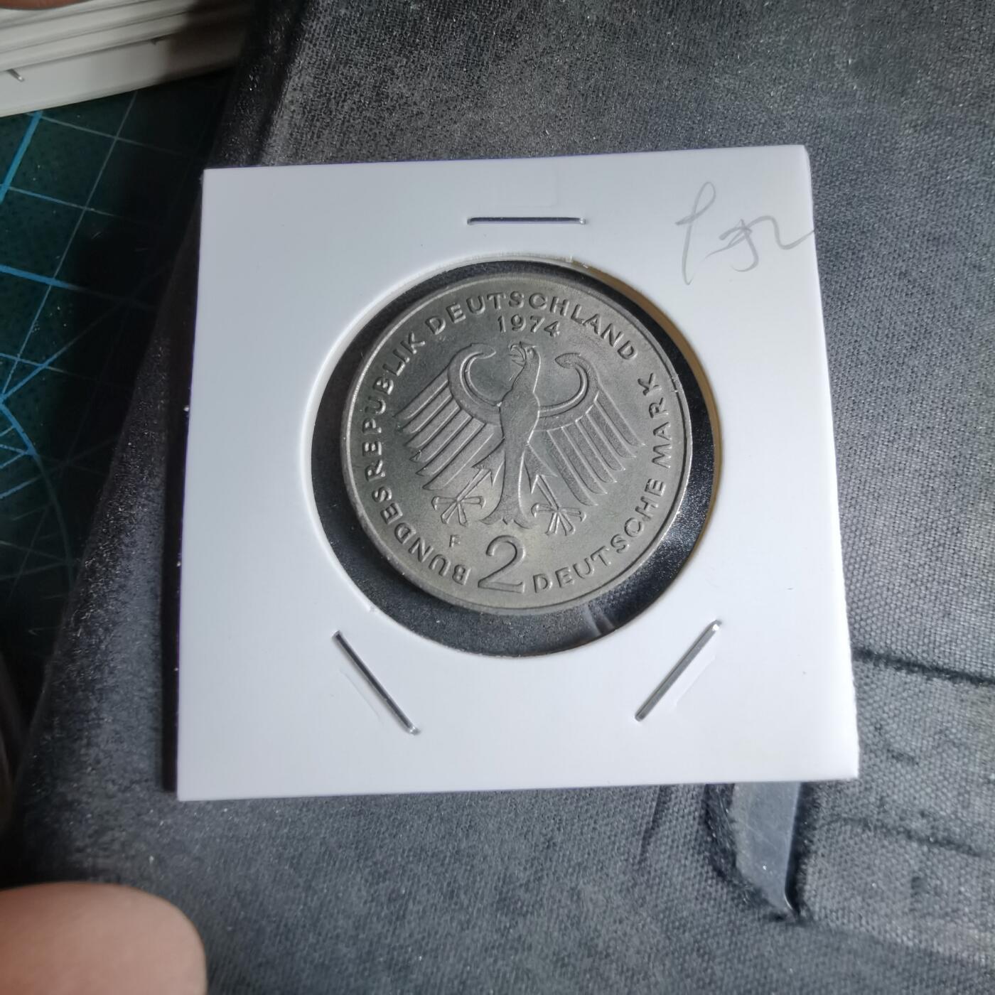 沼泽如烟--第890场 德国1974年2马克