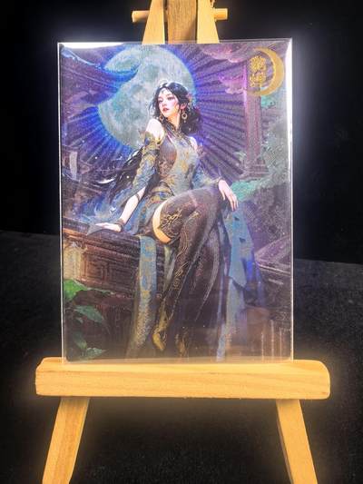 拒绝佣金 不寄存  卡牌设有底价 拒绝小号抬价 大家放心拍 所有拍品全部有卡膜 自制卡牌 不包厂瑕 放大镜 品控 勿拍 流拍商品会循环 感谢大家支持 留个关注 不定时上新 谢谢 - 奇点卡牌 宗Rich 貂蝉