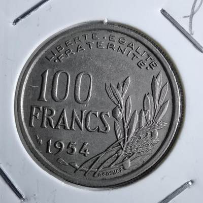 沼泽如烟--第891场 - 法国1954年100法郎