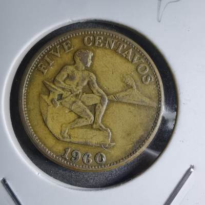 沼泽如烟--第890场 - 菲律宾1960年五分