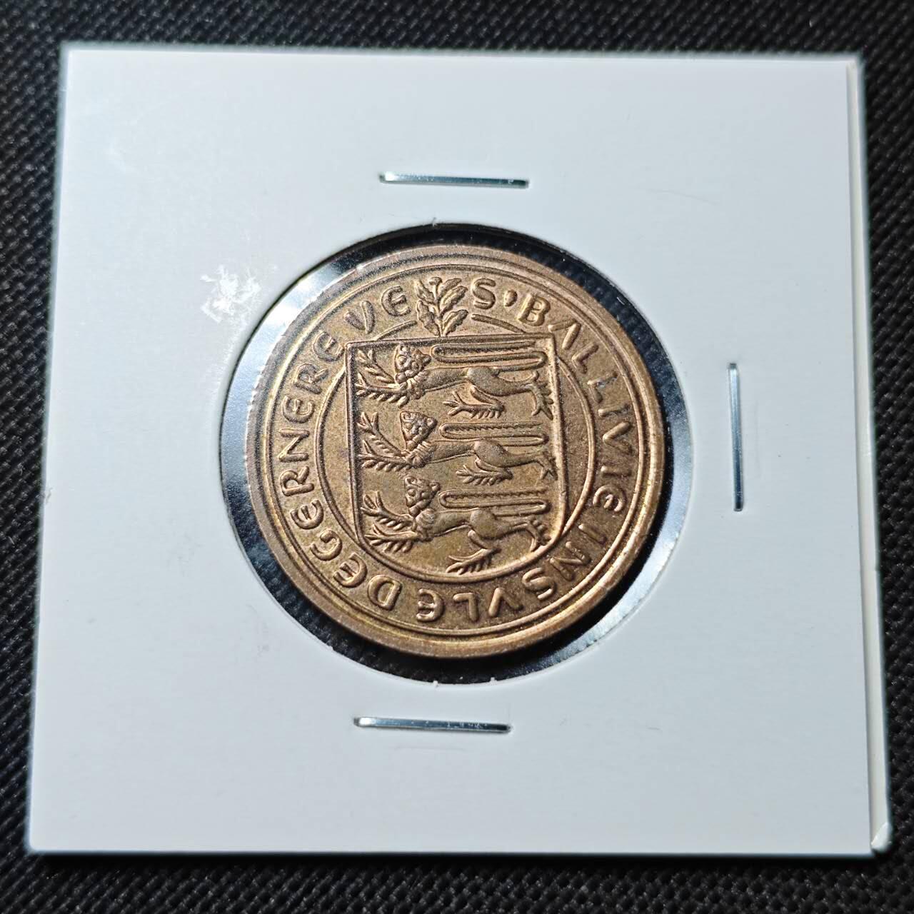 KK钱币收藏小铺  第364场  2月预留时间 周末发货  泽西2便士铜币