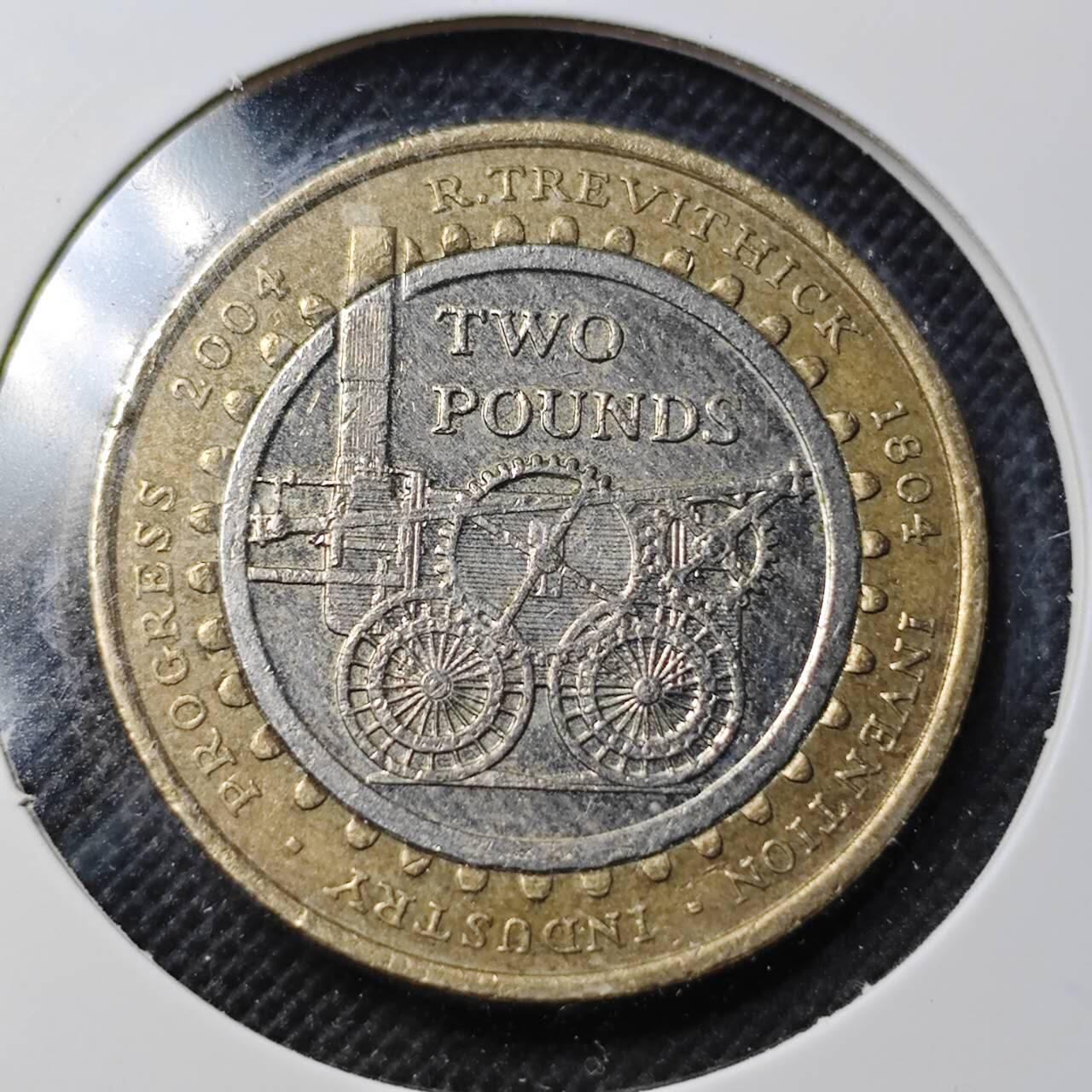 KK钱币收藏小铺  第364场  2月预留时间 周末发货  英国2镑纪念币