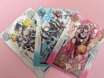 NO.14 好又多金牌大场，双11狂欢！每周一站式配齐，方便凑单！（周6晚8点截拍，卖家送拍0抽成！） - 卡玩帕克-藏无缺 八卦拟人第一弹3张，粗闪 第一张卡的两边有瑕疵介意勿拍