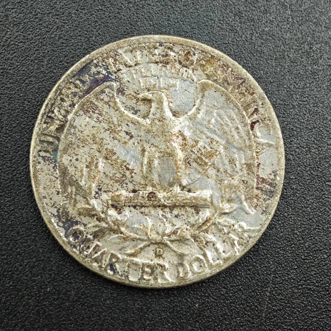 【淘币小摊】实时拍第七百八十七拍   银币套币场   满百包邮可预留二周 每周一统一发货   美国1956年25分银币