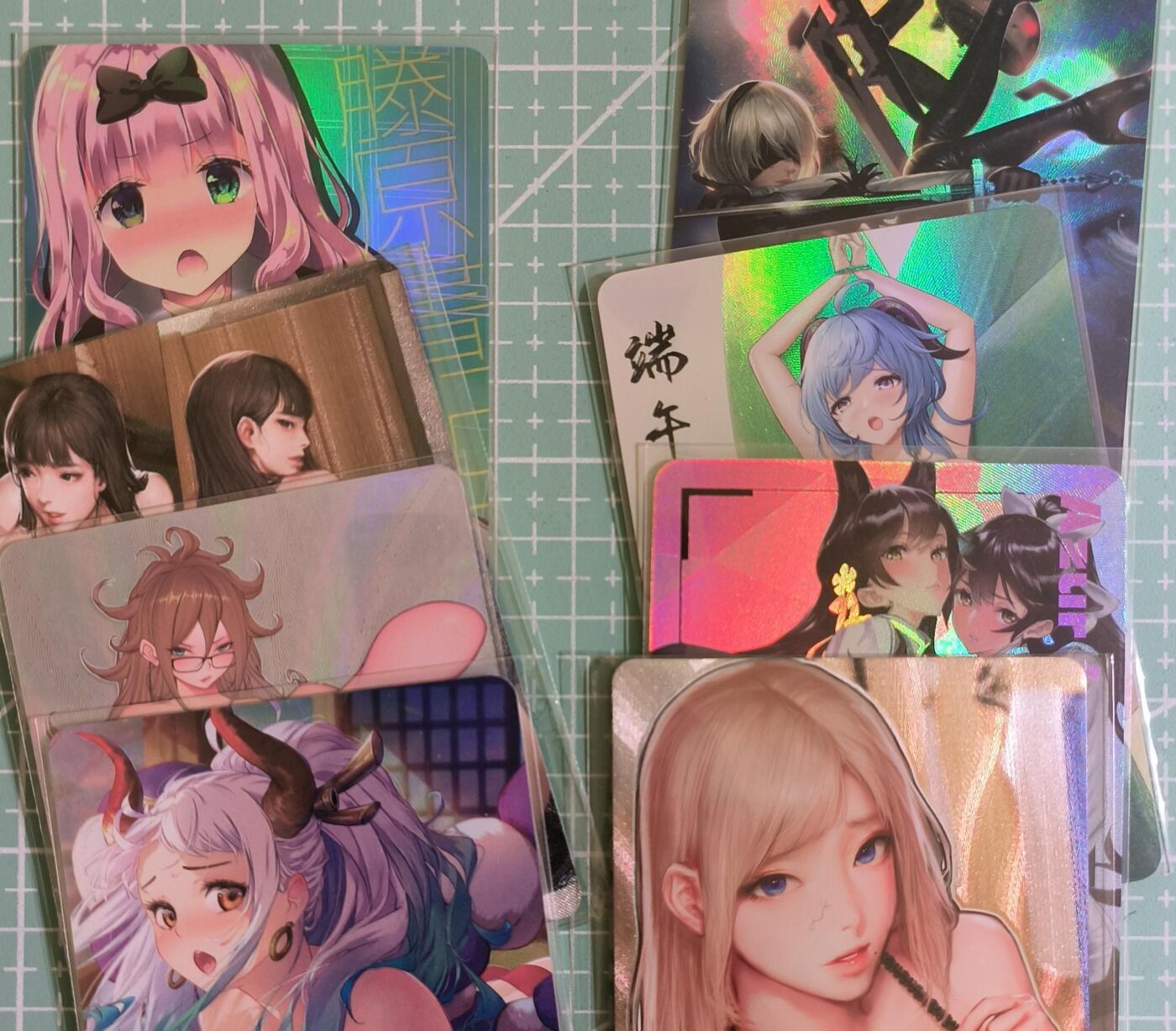 C先生卡牌 第15期 元集纪·刷子签·罐儿签·毒瘤签(持续收拍品中...) 【自制卡】《动漫·游戏》热门角色 9张 艺术卡