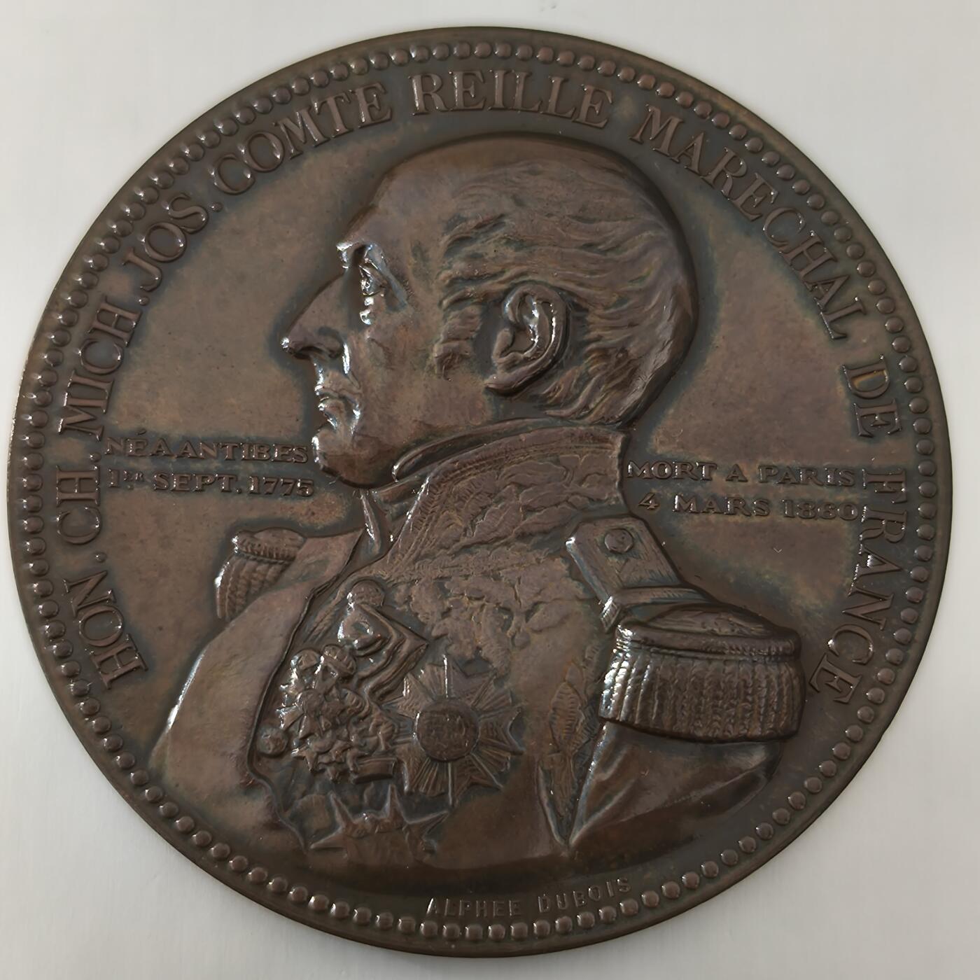 老蟹的宝藏🏴‍☠️ III 法国1860年夏尔约瑟夫将军纪念铜章-54mm