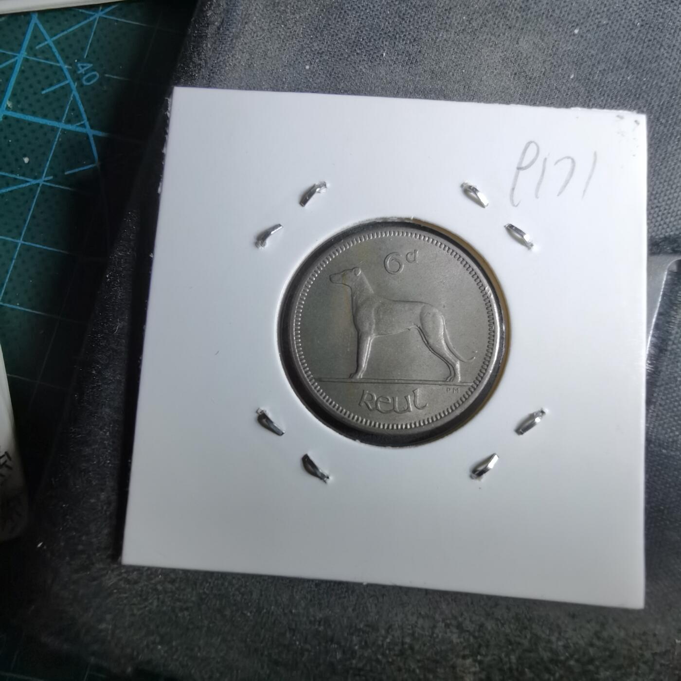 沼泽如烟--第891场 爱尔兰1967年6便士