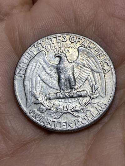 2025年第一百二十二场(总第一百四十八场）外国好品散币(免佣金) - 流通好品–美国🇺🇸1960年1/4美元(华盛顿1/4元第一版，900高银)