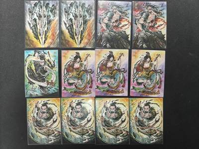 天玑星卡拍第134期《11.3周一截拍》持续收拍收评中 满赠卡需备注 - 启读文化 沈鑫 刺客列传 普卡 12张