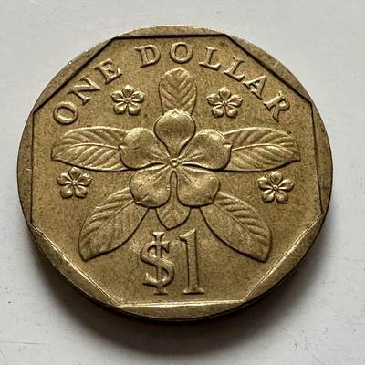 🌹外币初藏🌹🐯2025年第123场  每周二四六晚8️⃣点 接代拍 - 新加坡1997年一元