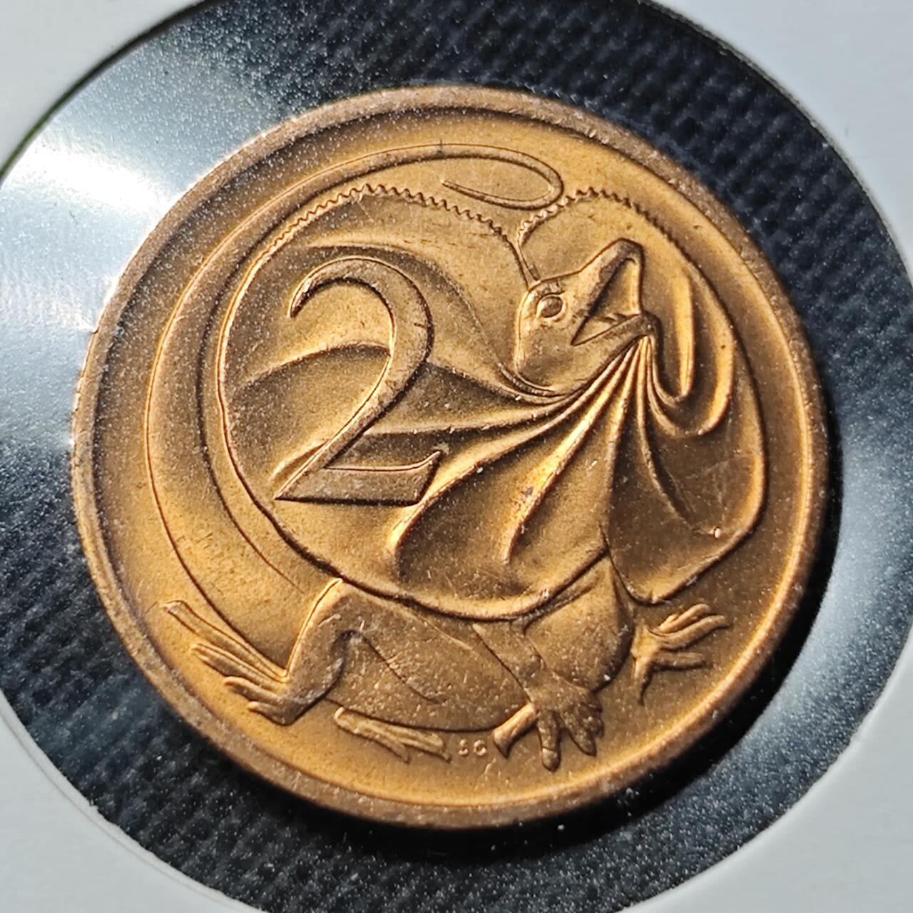 KK钱币收藏小铺  第364场  2月预留时间 周末发货  澳大利亚2分 好品