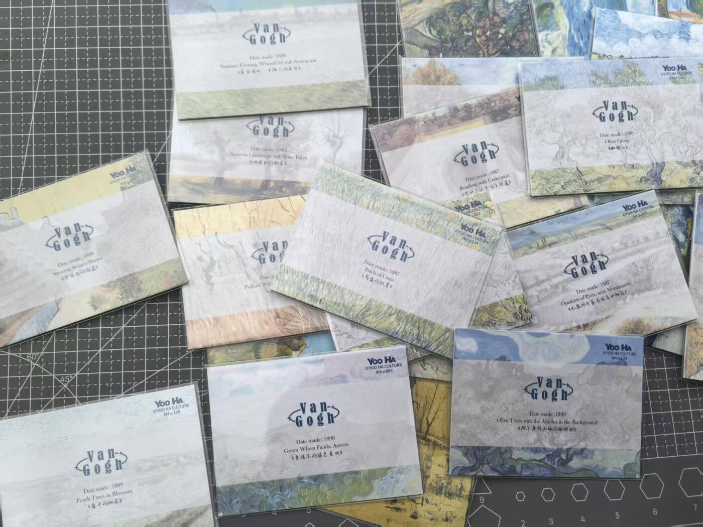 龙虎卡牌第六二场 百里霸场 （无佣金，周六结拍，欢迎送拍） 27张不重复 世界名画-风景类