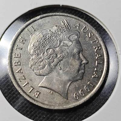 KK钱币收藏小铺  第363场  2月预留时间 周末发货 -  1999澳大利亚10分