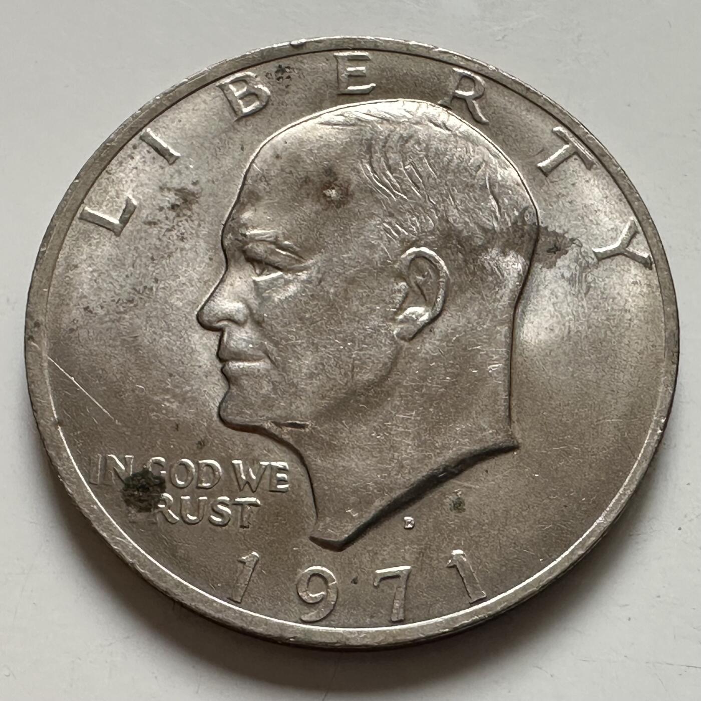 🌹外币初藏🌹🐯2025年第123场  每周二四六晚8️⃣点 接代拍 美国1971年大美元