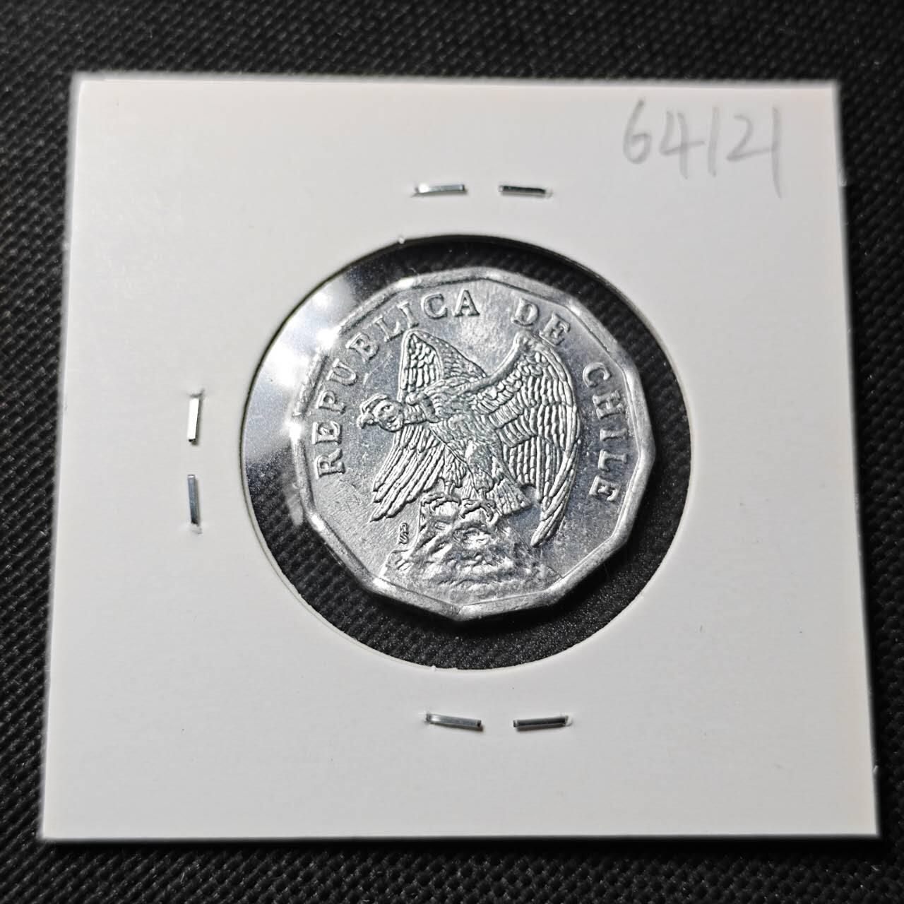 KK钱币收藏小铺  第364场  2月预留时间 周末发货  1979智利10分