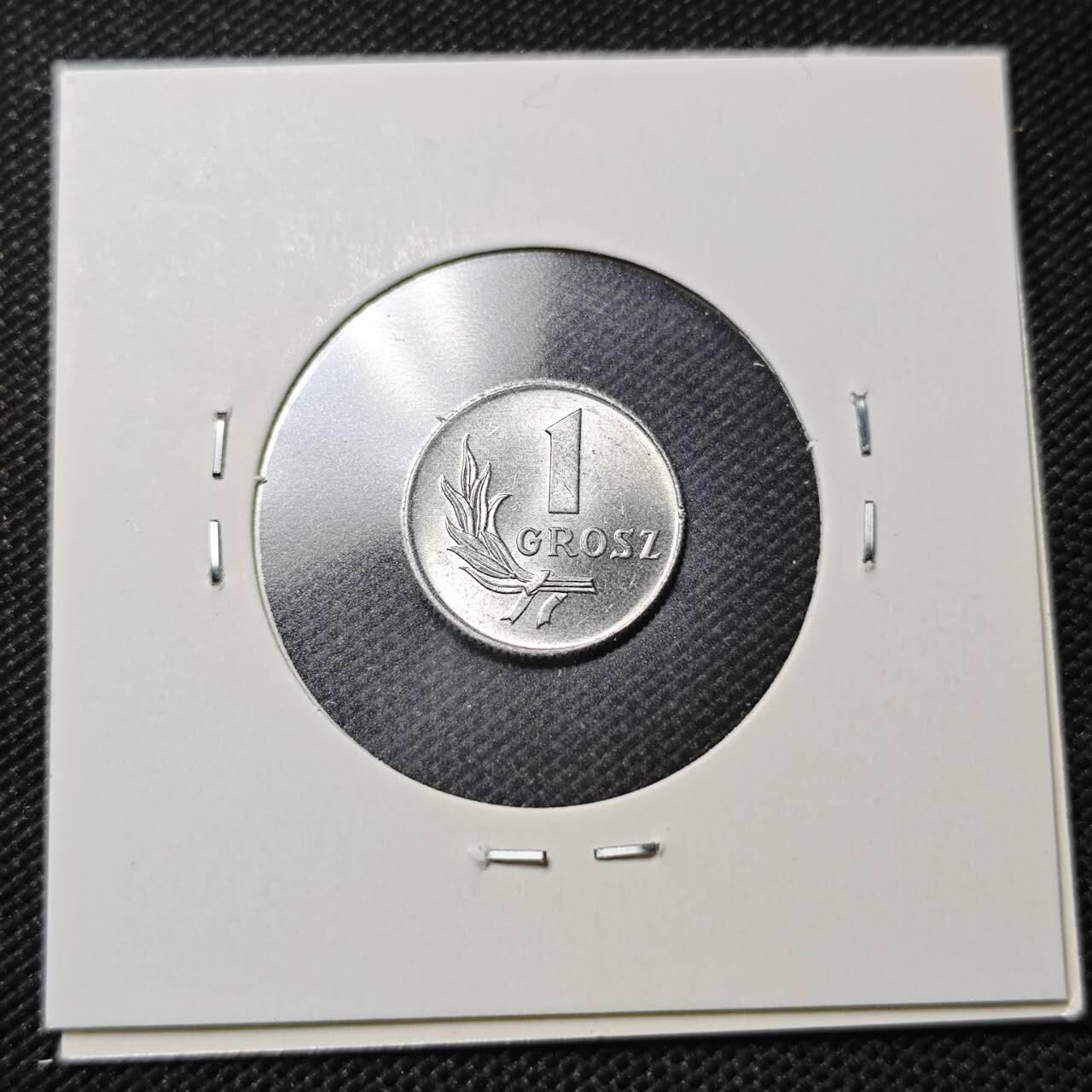 KK钱币收藏小铺  第363场  2月预留时间 周末发货  1949波兰1格罗申