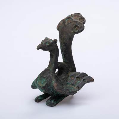 日本大阪雅和auction 2025金秋競賣會第一期 - 唐 鳳鳥配件 尺寸:W:2.8 H:4.2cm