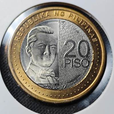 KK钱币收藏小铺  第364场  2月预留时间 周末发货 -  菲律宾20比索 好品