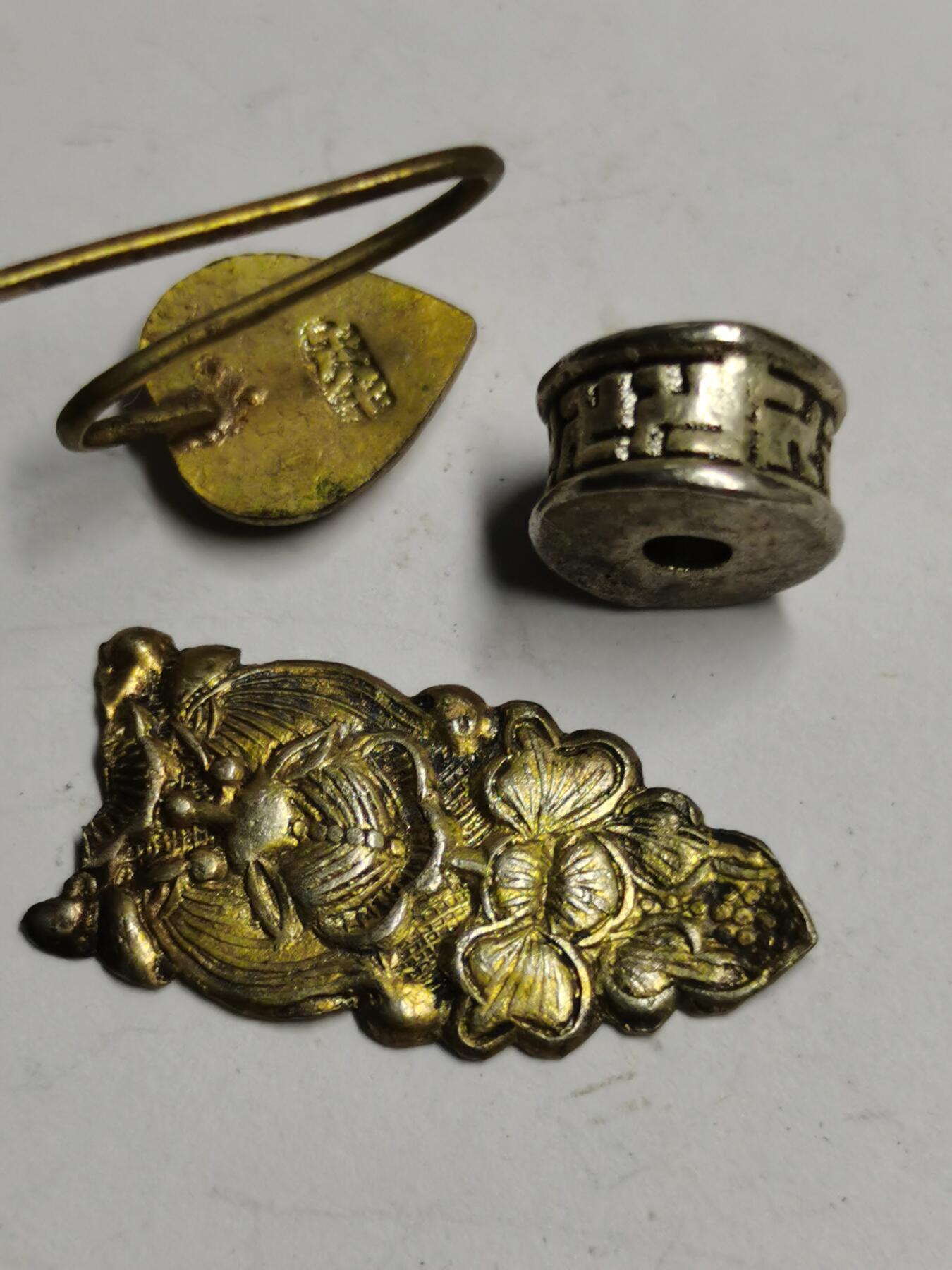 藏珍品阁专场78期 清末民国老银杂件