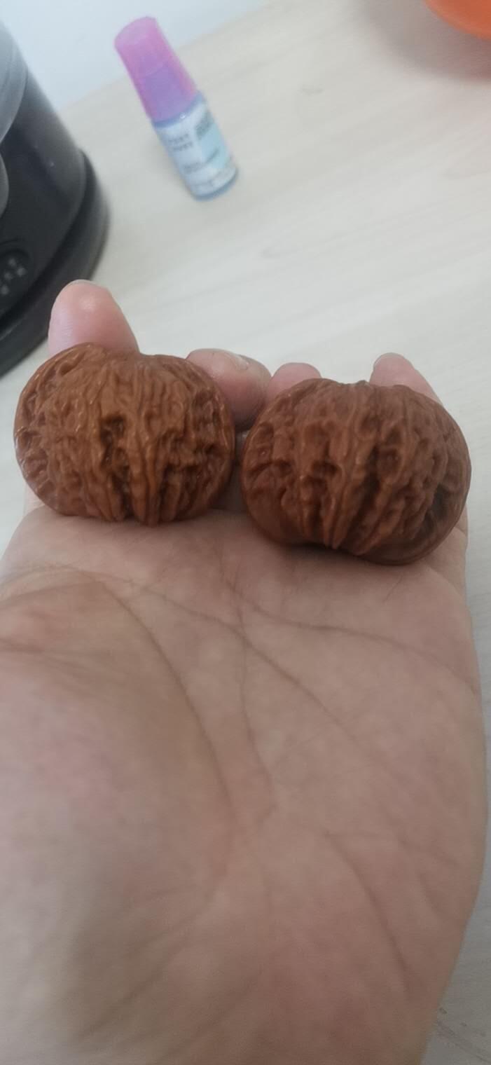 自己现在正盘完的磨盘一对