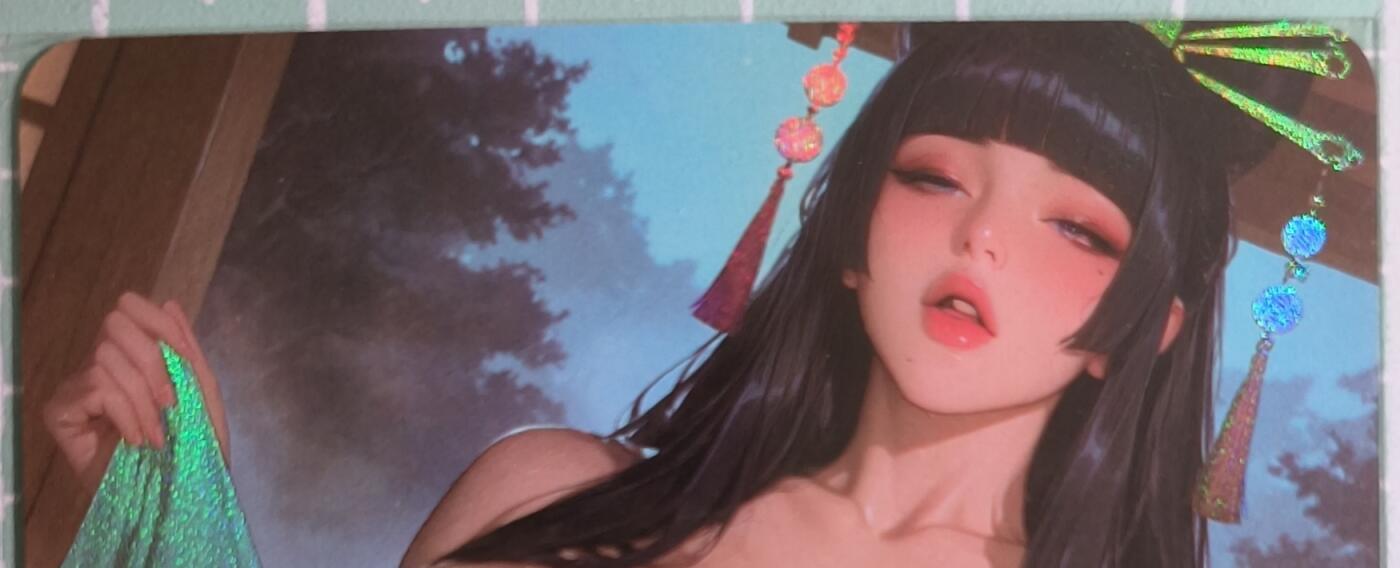 C先生卡牌 第15期 元集纪·刷子签·罐儿签·毒瘤签(持续收拍品中...) 【彩闪】墨卡文化《大雷芳华》艺术卡