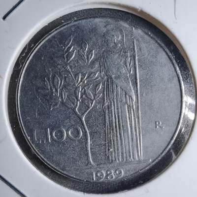 沼泽如烟--第890场 - 意大利1989年100里拉