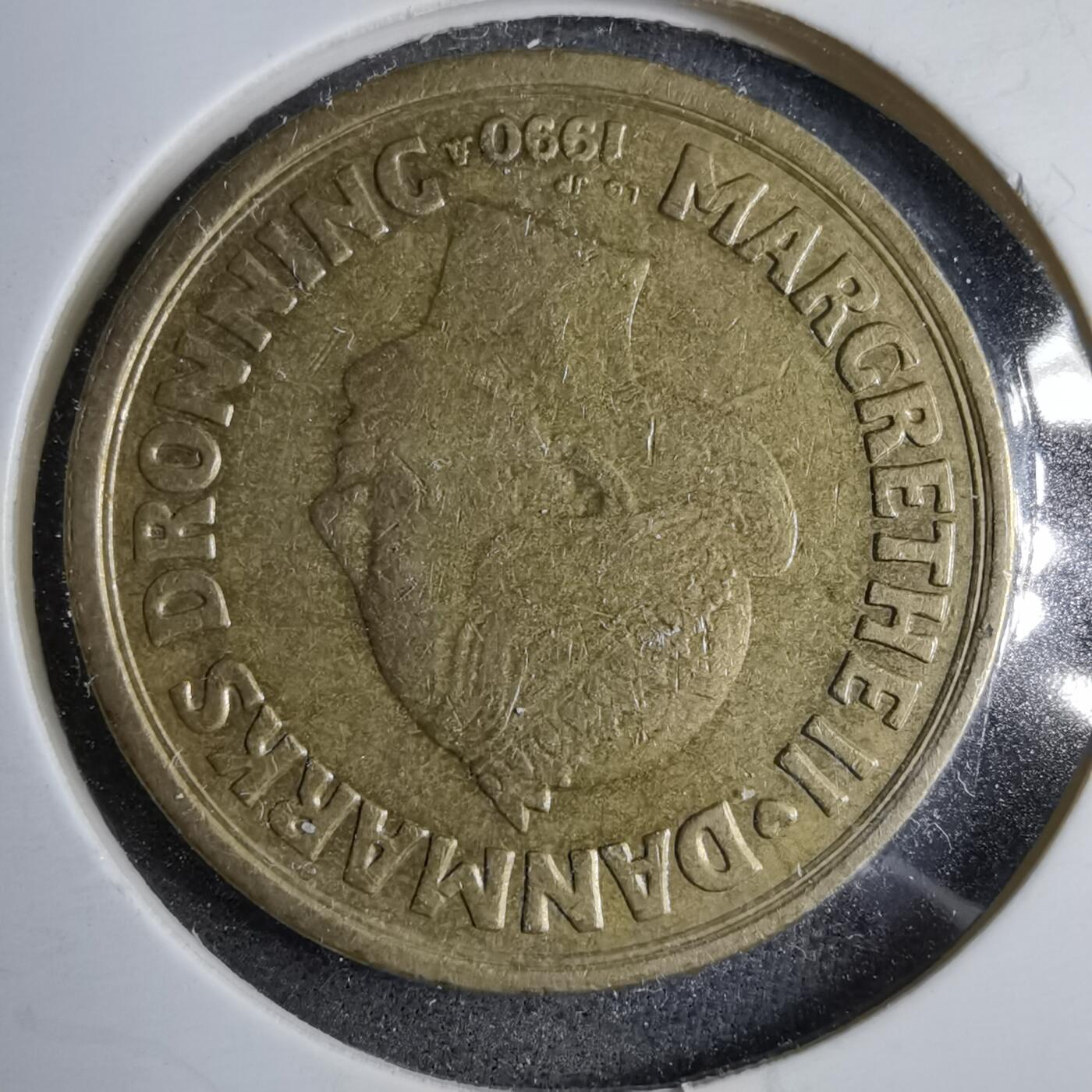 沼泽如烟--第890场 丹麦1990年20克朗