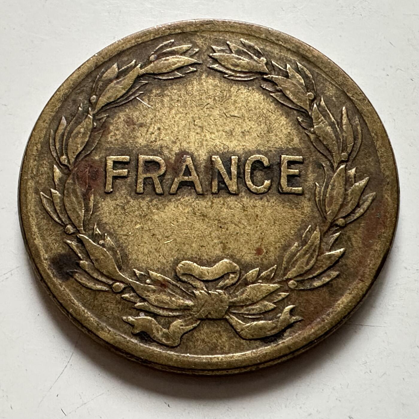 🌹外币初藏🌹🐯2025年第123场  每周二四六晚8️⃣点 接代拍 法国1944年盟占时期2法郎