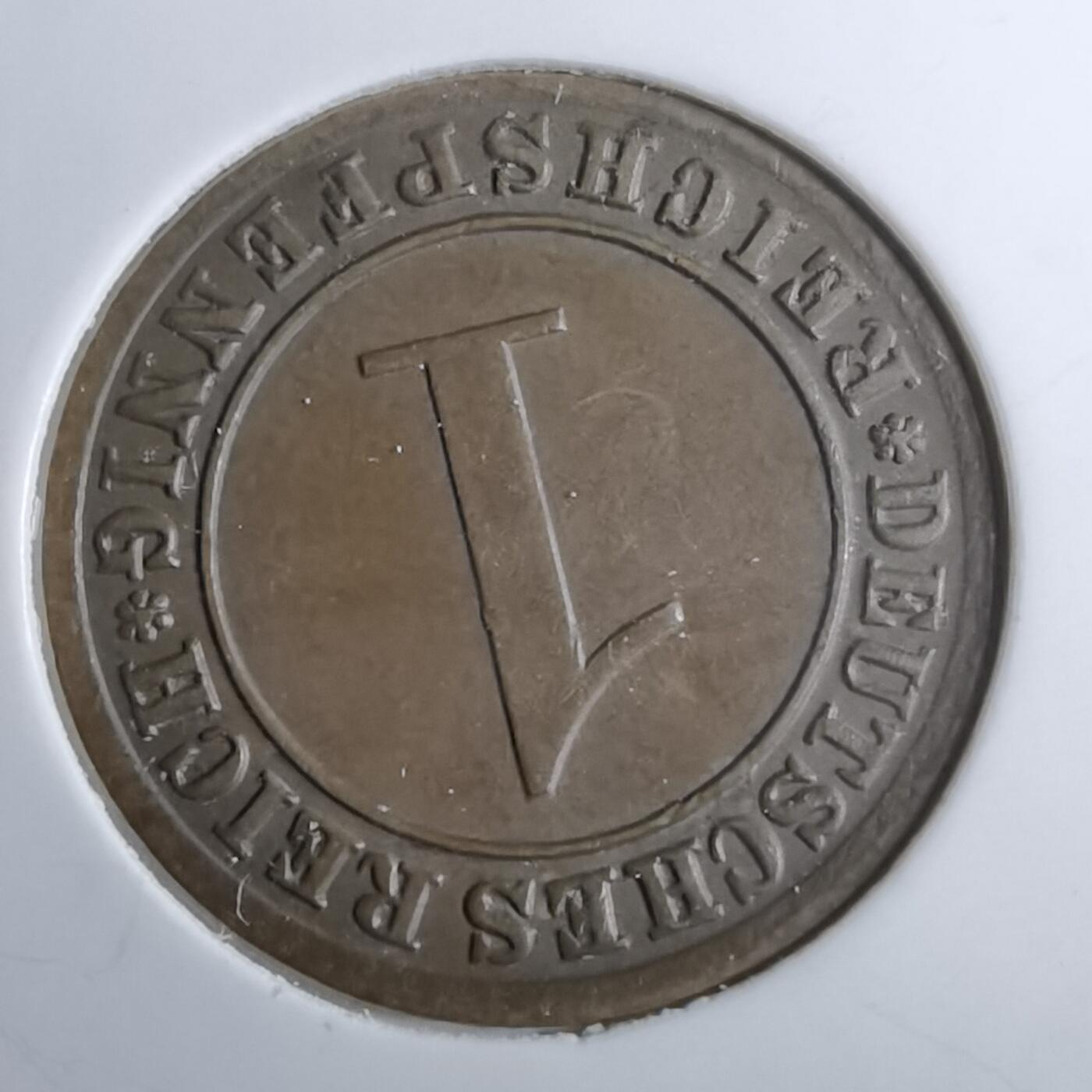 沼泽如烟--第891场 德国1933年1芬尼