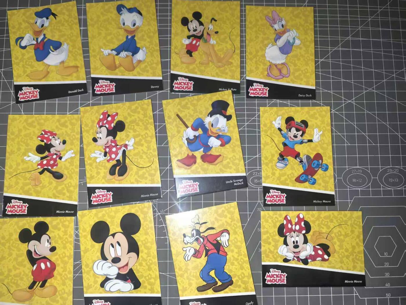 龙虎卡牌第六二场 百里霸场 （无佣金，周六结拍，欢迎送拍） 普卡60张不重复 2019年USA迪士尼公司发行-迪士尼人物卡