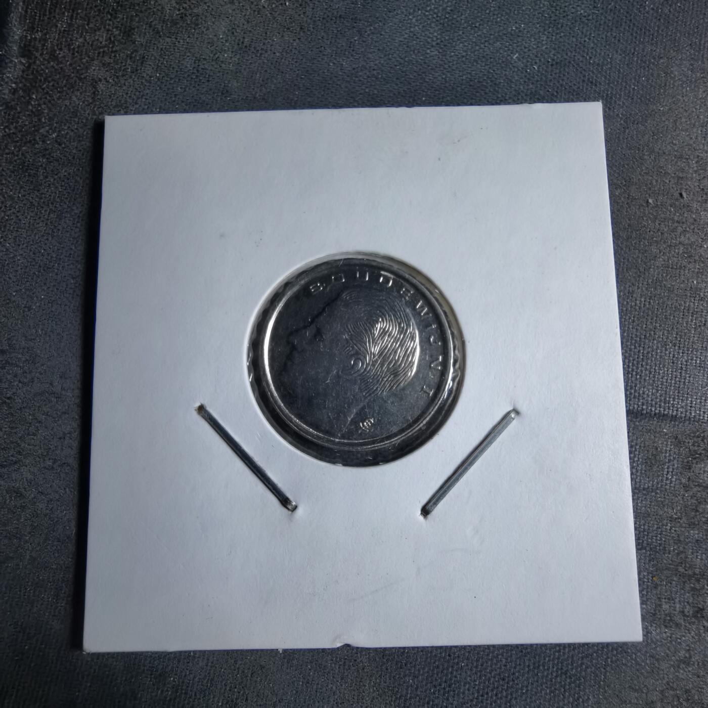 沼泽如烟--第890场 比利时1997年1法郎