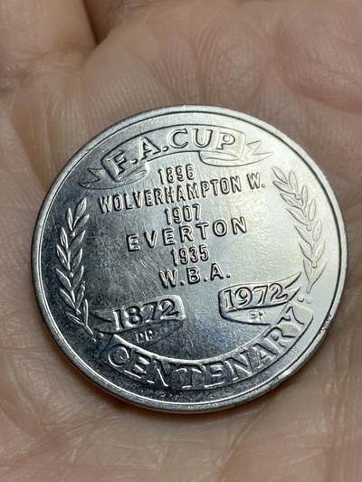 2025年第一百二十二场(总第一百四十八场）外国好品散币(免佣金) - 英国🇬🇧足总杯纪念章