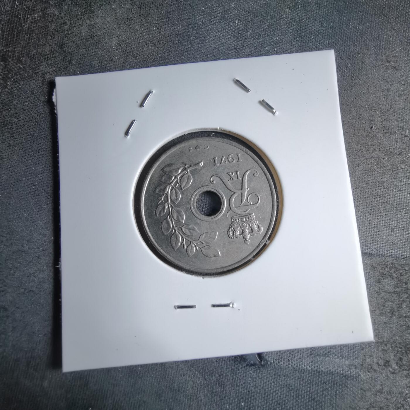 沼泽如烟--第890场 丹麦1971年25欧尔