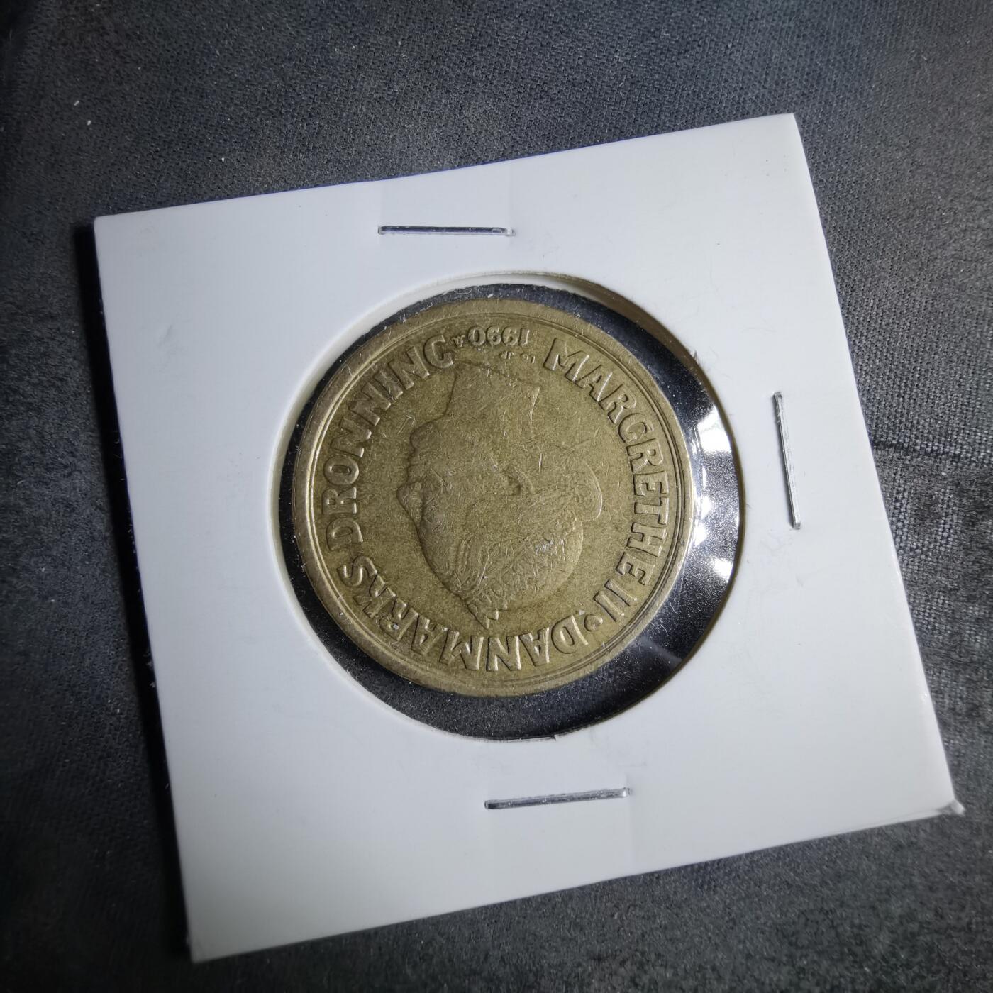 沼泽如烟--第890场 丹麦1990年20克朗