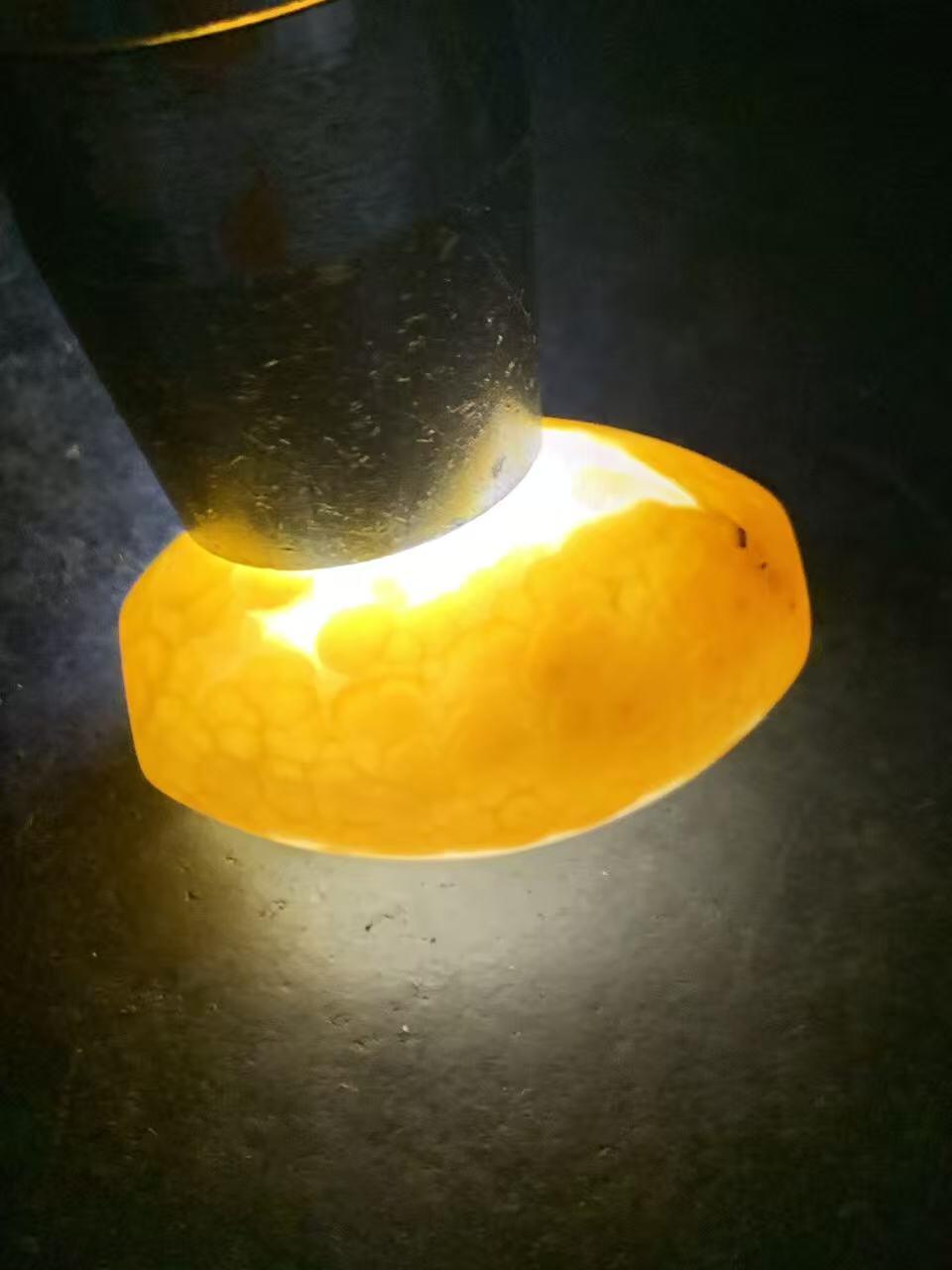 精美冰飘天眼纹战国红玛瑙随形勒子一颗！