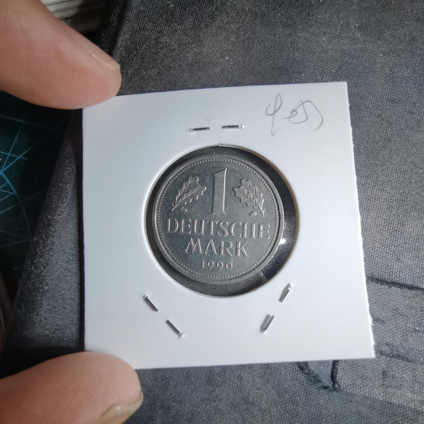 沼泽如烟--第890场 德国1990年1马克