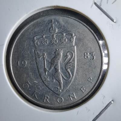 沼泽如烟--第891场 - 挪威1983年5克朗