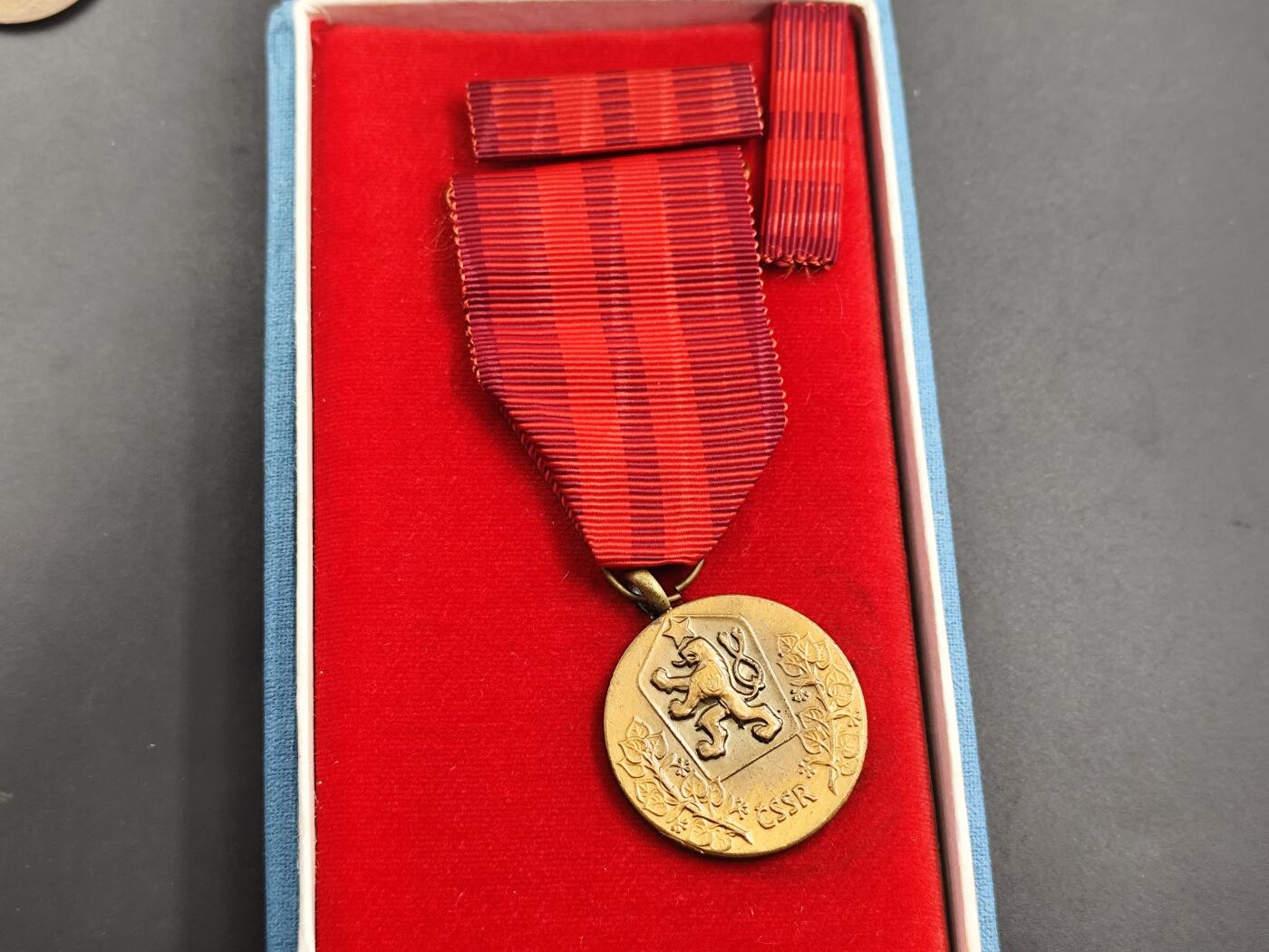 11月徽章新货项目 接下来都是精品场 欢迎关注 比较少见的捷克奖章 双略章