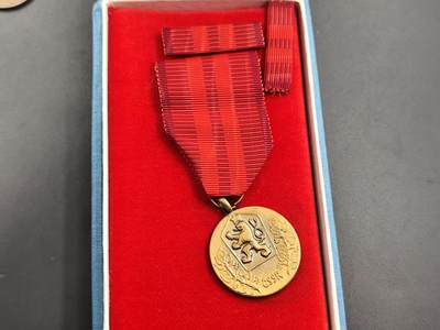 11月徽章新货项目 接下来都是精品场 欢迎关注 - 比较少见的捷克奖章 双略章