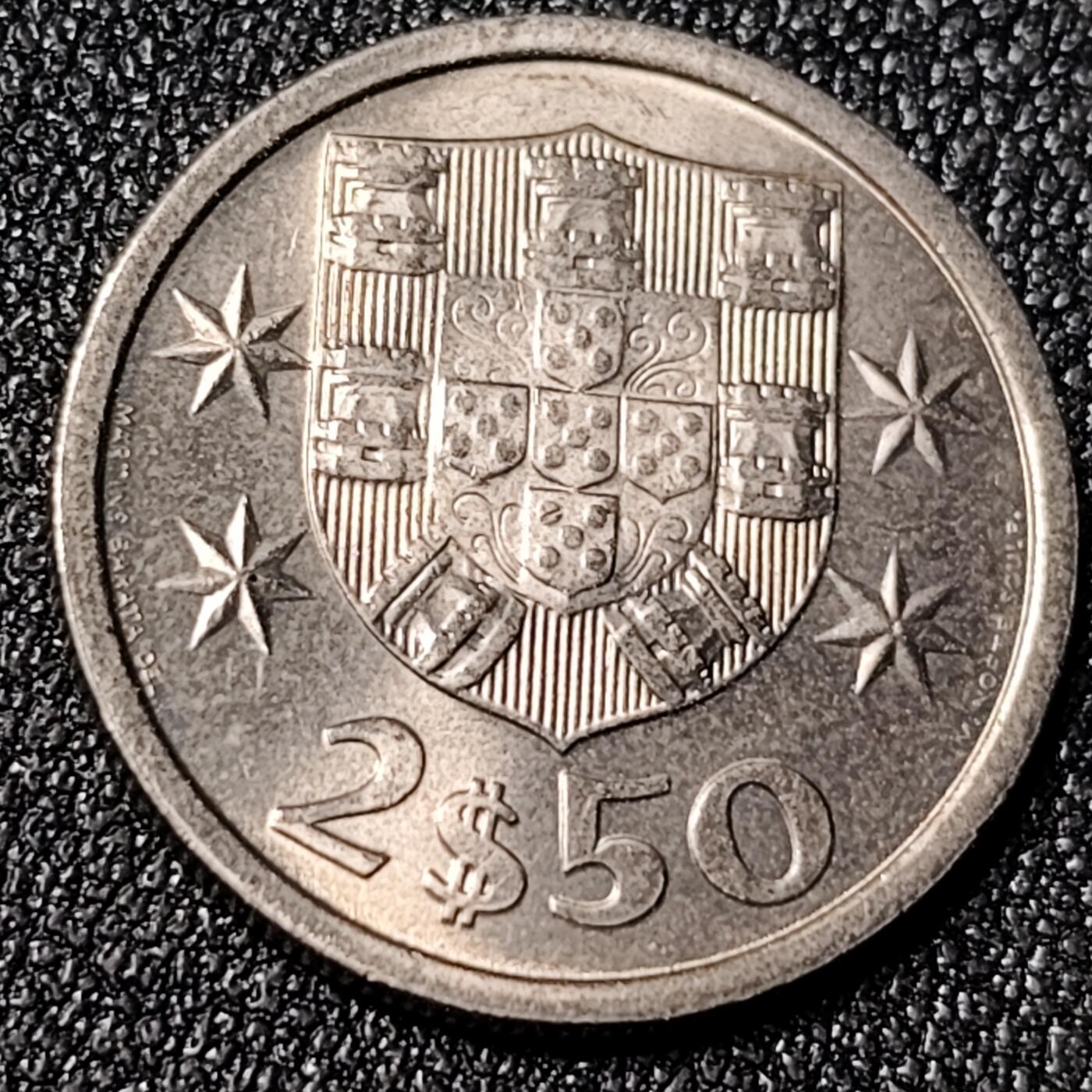 泉币菌-第124场-精品福利场(115场之后的本周末发货，感谢理解) 葡萄牙2.5埃斯库多 一帆风顺 20mm