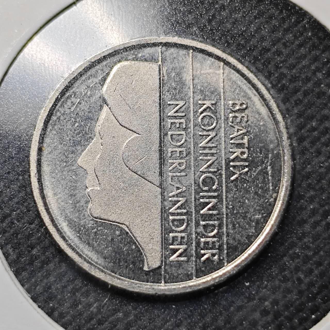 KK钱币收藏小铺  第364场  2月预留时间 周末发货  1995荷兰25分