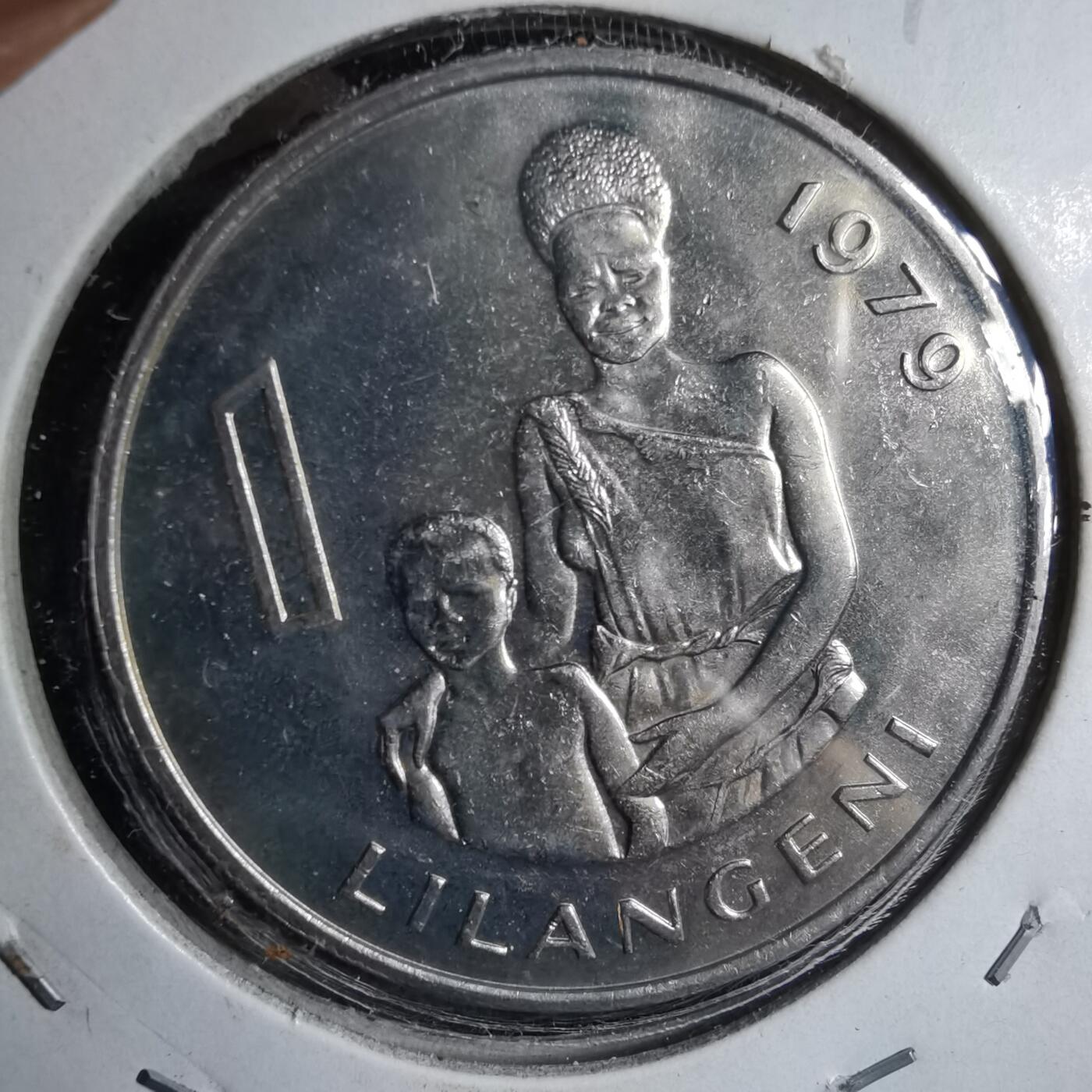 沼泽如烟--第890场 斯威士兰1979年一元